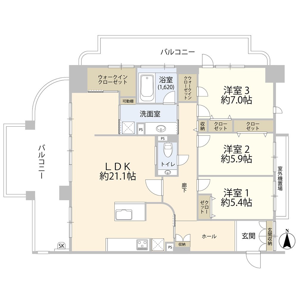 グランドメゾン赤坂弐番館 間取図・土地図