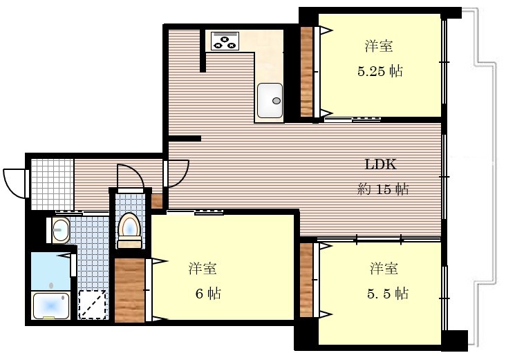 赤坂ハウス 間取図・土地図