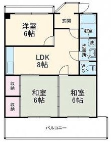 ユニーブル上社 間取図・土地図