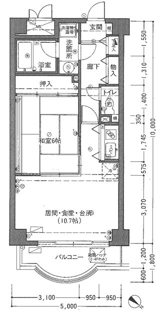 チッタ・ナポリシーサイド・ヴィラ   間取図・土地図
