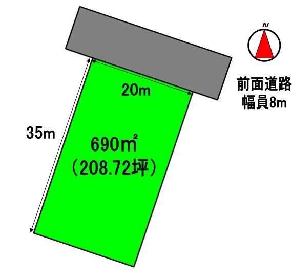 酒田市ゆたか三丁目 間取り図