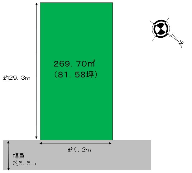 酒田市宮野浦一丁目 間取り図