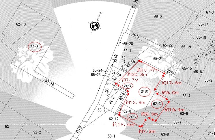 酒田市幸町二丁目 間取り図