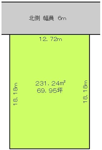 鶴岡市下川字窪畑 間取り図