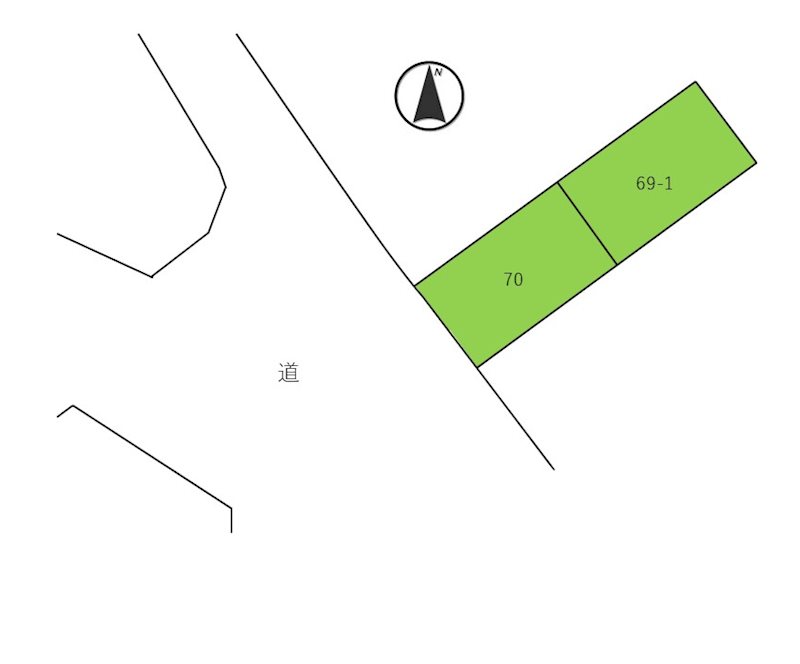 庄内町余目大乗向 間取り図