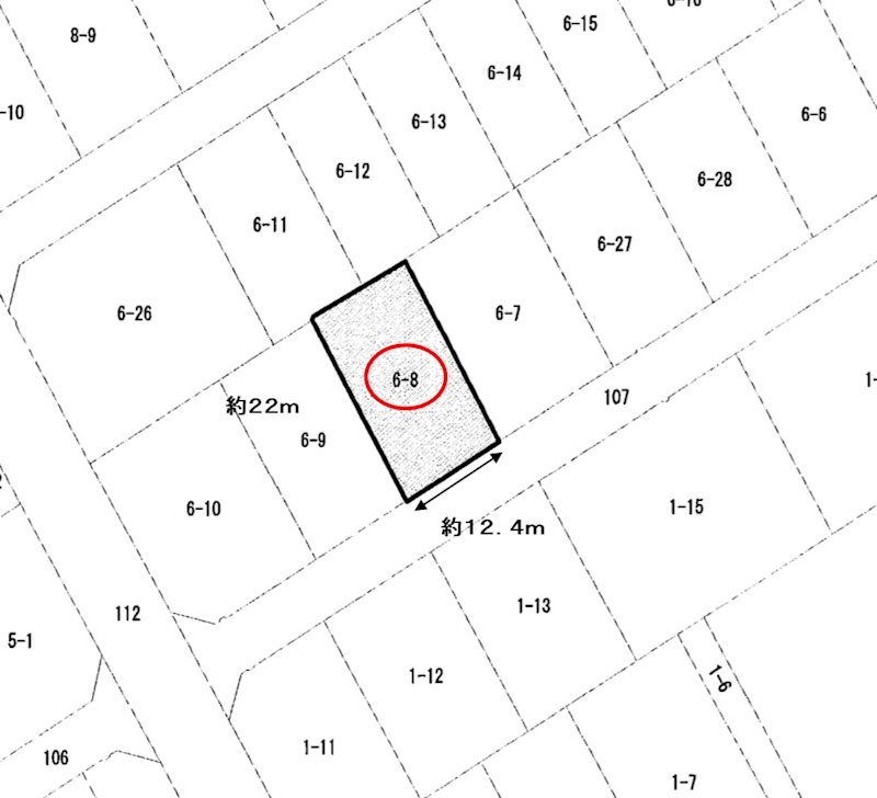 酒田市緑ケ丘二丁目 間取り図