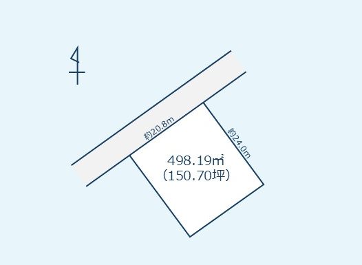 庄内町余目字上梵天塚 間取り図