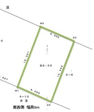 鶴岡市日出二丁目 間取り図