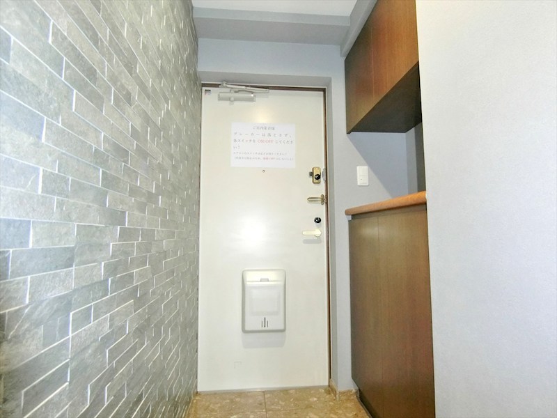 ドメス稲田堤 現地写真（玄関）