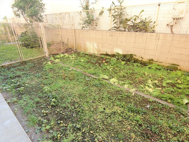 綱島ダイヤモンドマンション 現地写真（庭）