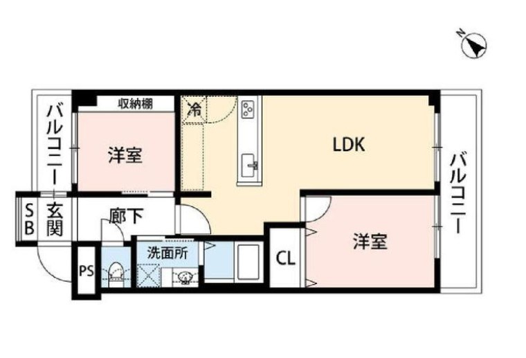 エスペランサ藤が丘 間取図・土地図