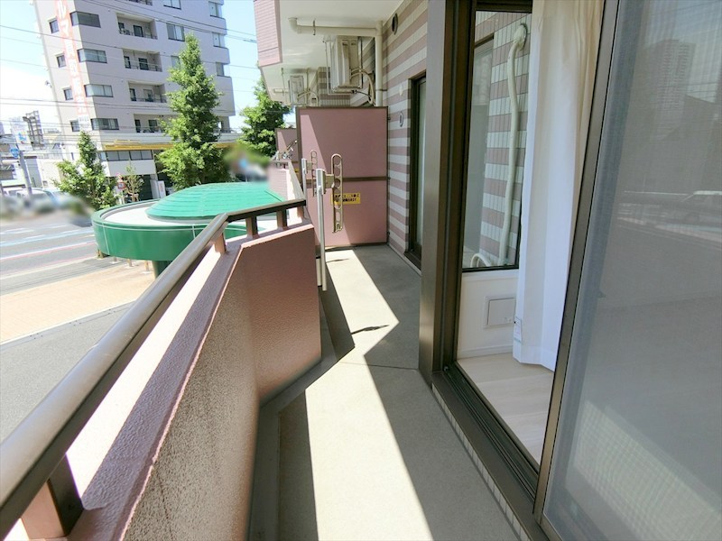 グレイスガーデン多摩川 現地写真（バルコニー）