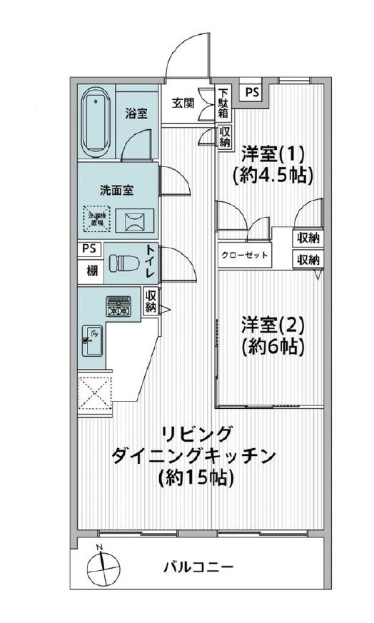ユニーブル宮崎台 間取図・土地図