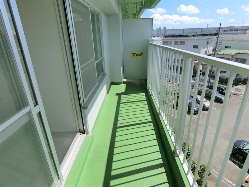 角栄多摩川ハイホーム 現地写真（バルコニー）