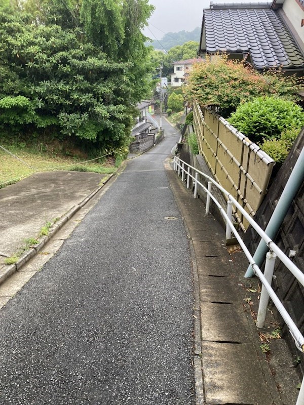 末広町土地 現地写真（前面道路含む現地写真）