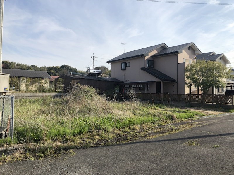 大字矢留土地 現地写真（前面道路含む現地写真）