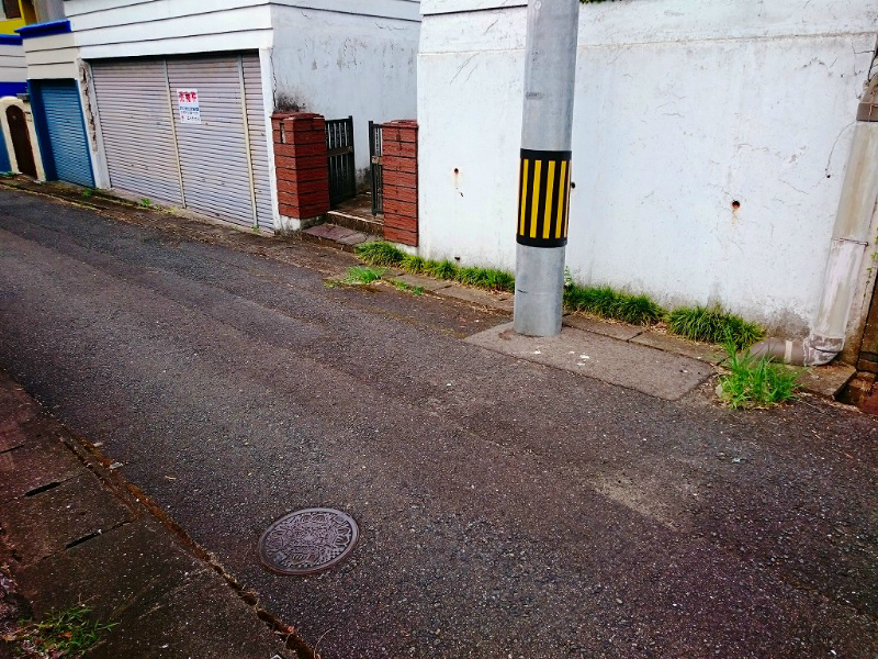 大字母原土地 現地写真（前面道路含む現地写真）