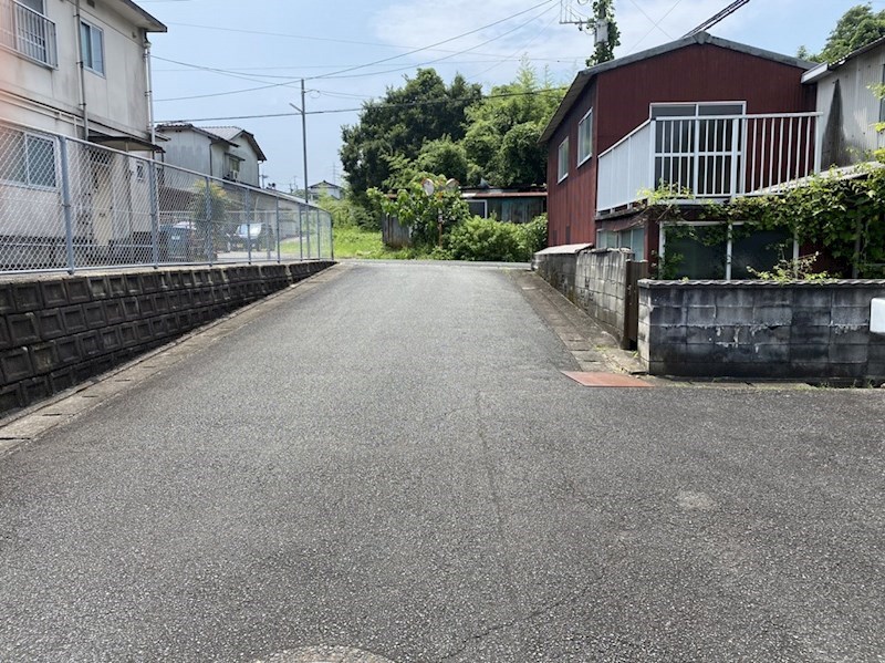大字下境土地 現地写真（前面道路含む現地写真）