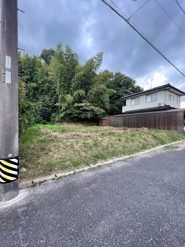 大字前田土地 現地写真（前面道路含む現地写真）