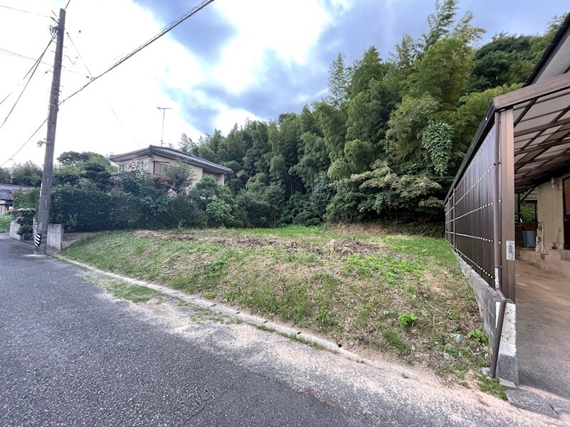 大字前田土地 現地写真（前面道路含む現地写真）