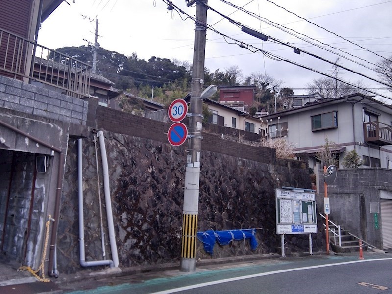 末広町土地 現地写真（前面道路含む現地写真）
