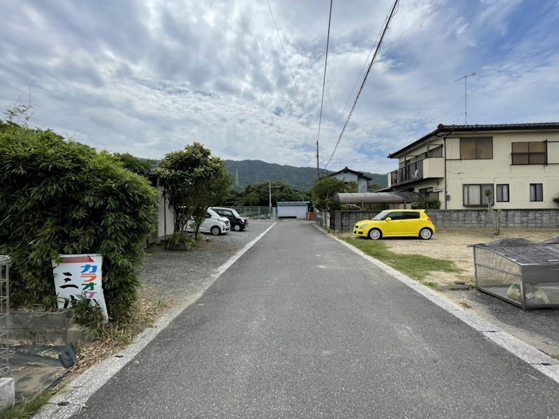 勝山松田土地 現地写真（前面道路含む現地写真）