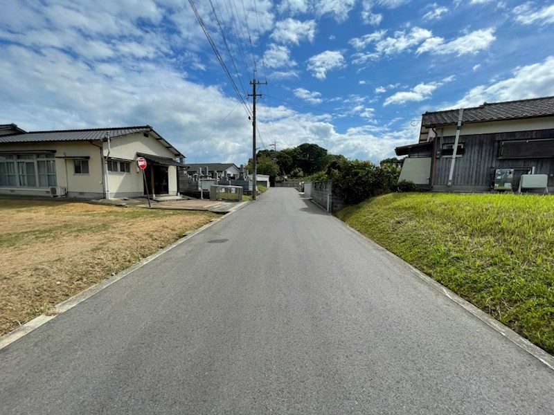 国作土地 現地写真（前面道路含む現地写真）