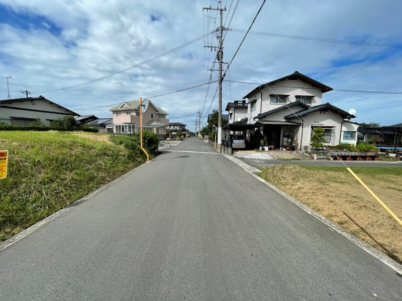 国作土地 現地写真（前面道路含む現地写真）
