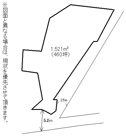 福岡県鞍手郡小竹町勝野 間取図・土地図