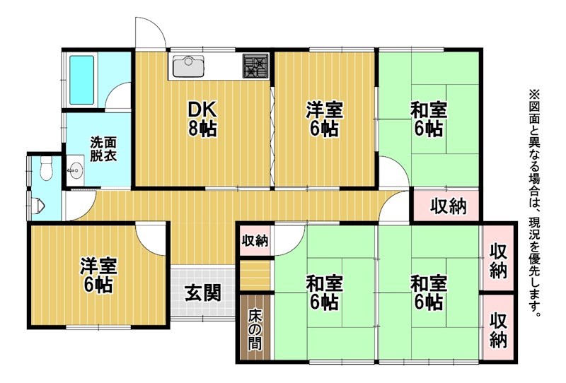 大字植木戸建 間取図・土地図
