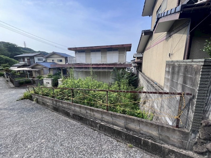 畑谷町土地 現地写真（前面道路含む現地写真）