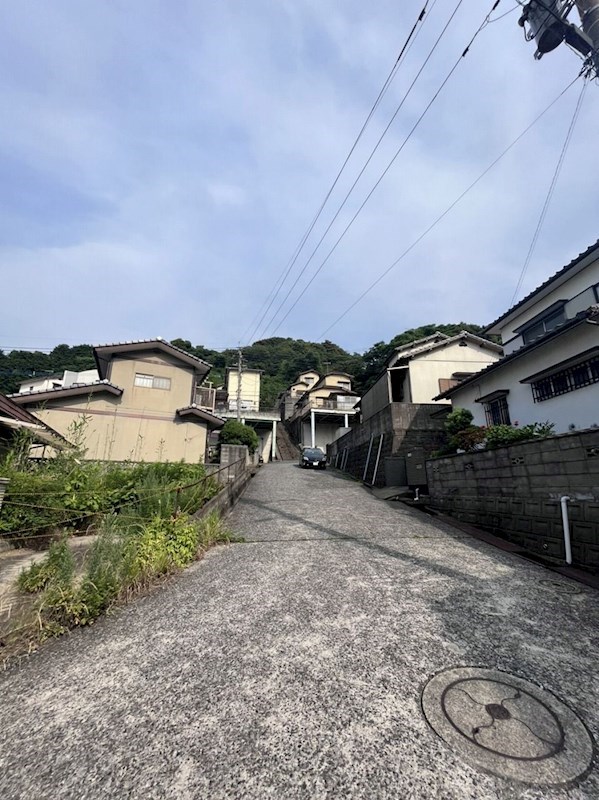 畑谷町土地 現地写真（前面道路含む現地写真）