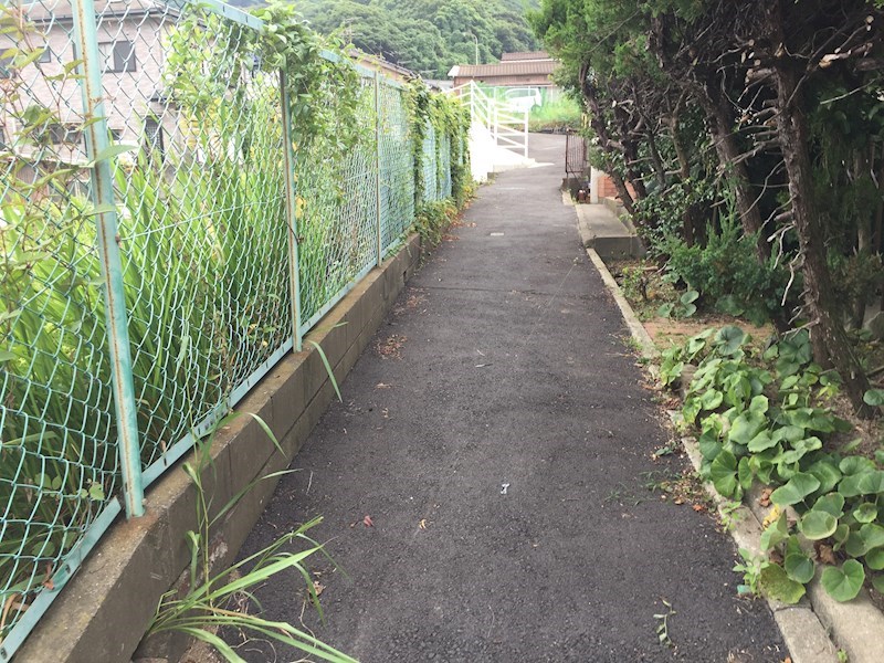 柳町四丁目土地 現地写真（前面道路含む現地写真）