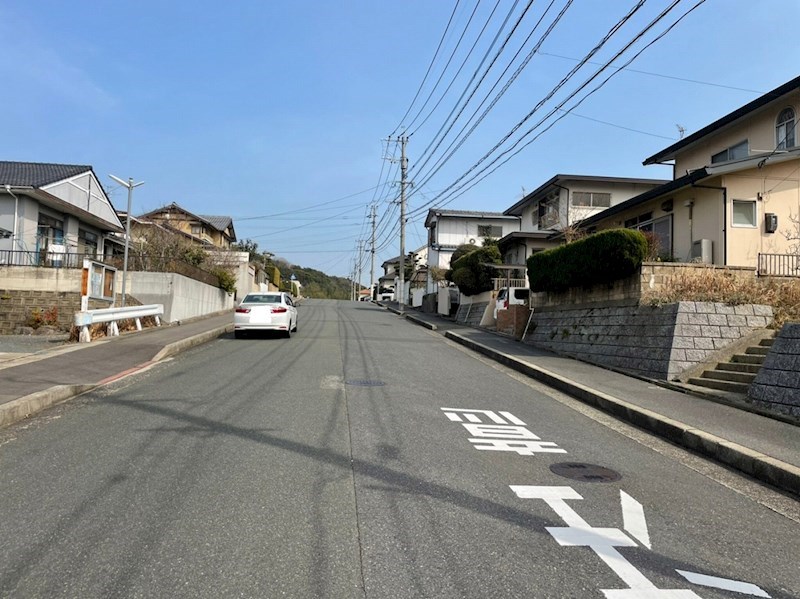 朽網東六丁目土地 現地写真（前面道路含む現地写真）