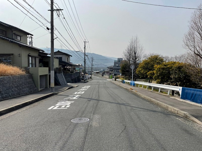 朽網東六丁目土地 現地写真（前面道路含む現地写真）