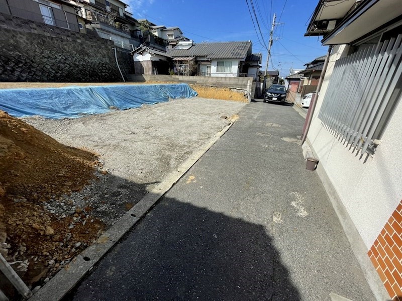 永犬丸南町一丁目土地 現地写真（前面道路含む現地写真）
