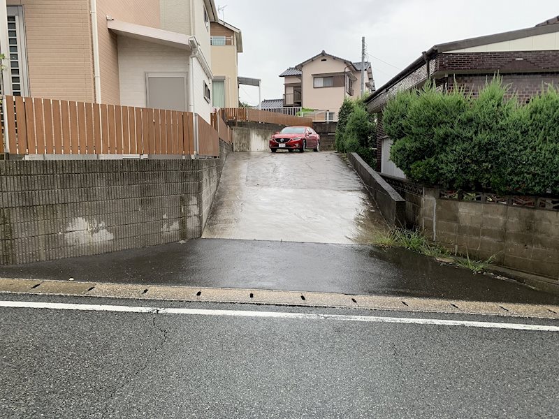 永犬丸南町二丁目土地 現地写真（前面道路含む現地写真）