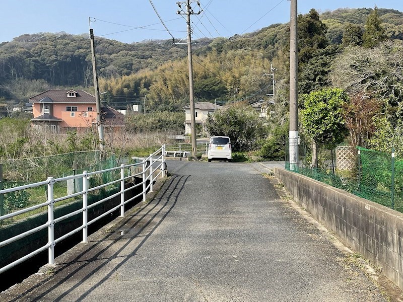 白野江四丁目土地 現地写真（前面道路含む現地写真）