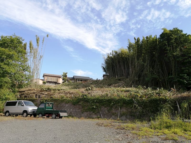 大字山部土地 現地写真