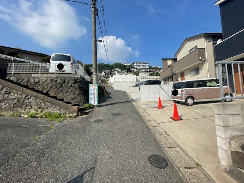 丸町二丁目土地 現地写真（前面道路含む現地写真）