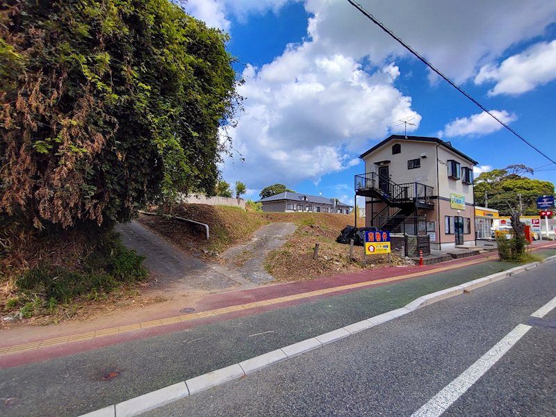 中央一丁目4番土地 現地写真（前面道路含む現地写真）