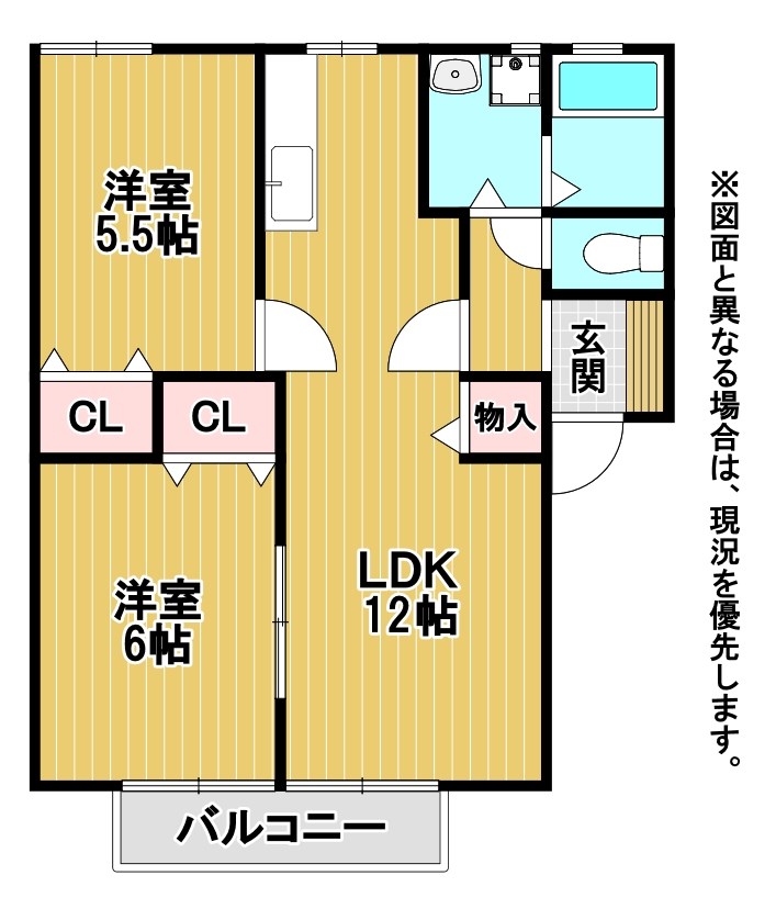 ウィングA 間取図・土地図