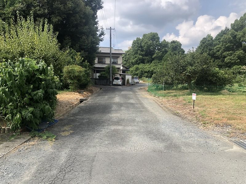 大字頓野土地 現地写真（前面道路含む現地写真）