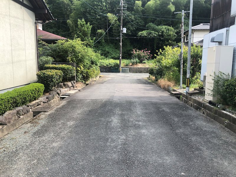 大字頓野土地 現地写真（前面道路含む現地写真）