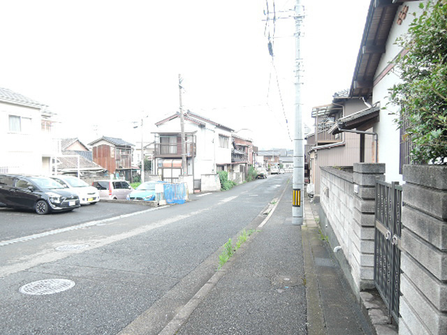 古前二丁目土地 現地写真（前面道路含む現地写真）