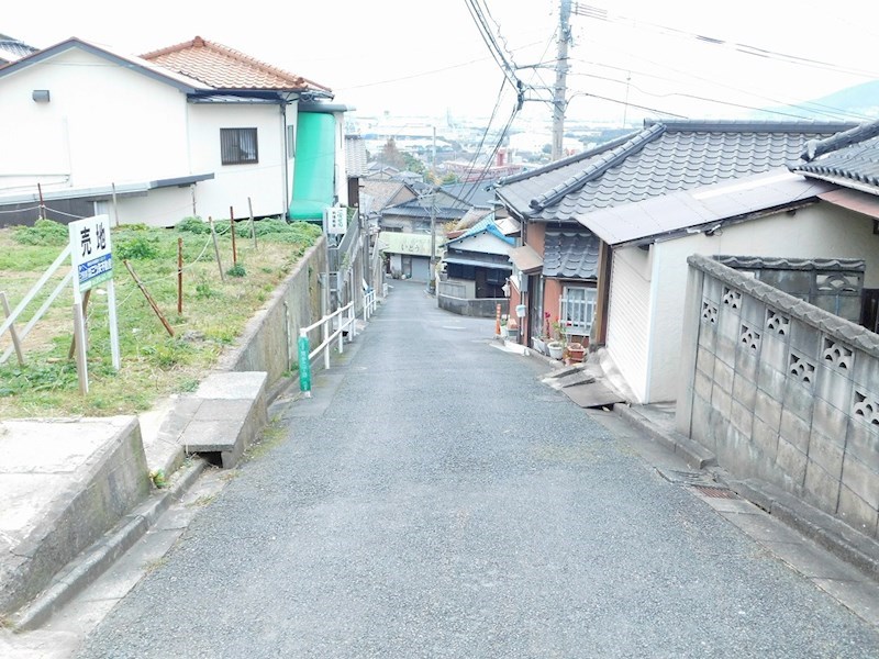 荒手二丁目土地 現地写真（前面道路含む現地写真）