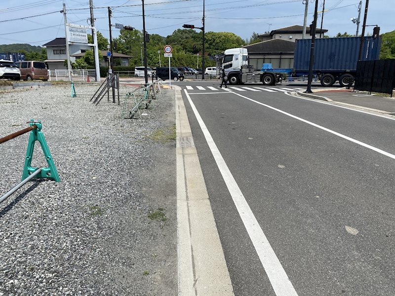 大字道場寺土地 現地写真（前面道路含む現地写真）