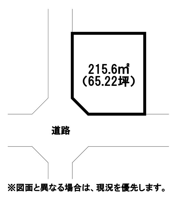 大字下稗田宮の杜土地 間取図・土地図