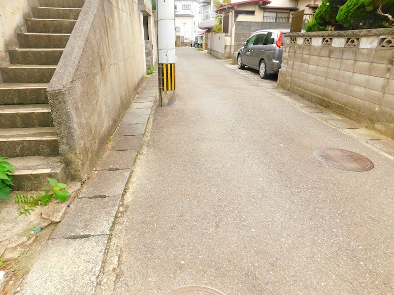熊谷一丁目土地 現地写真（前面道路含む現地写真）