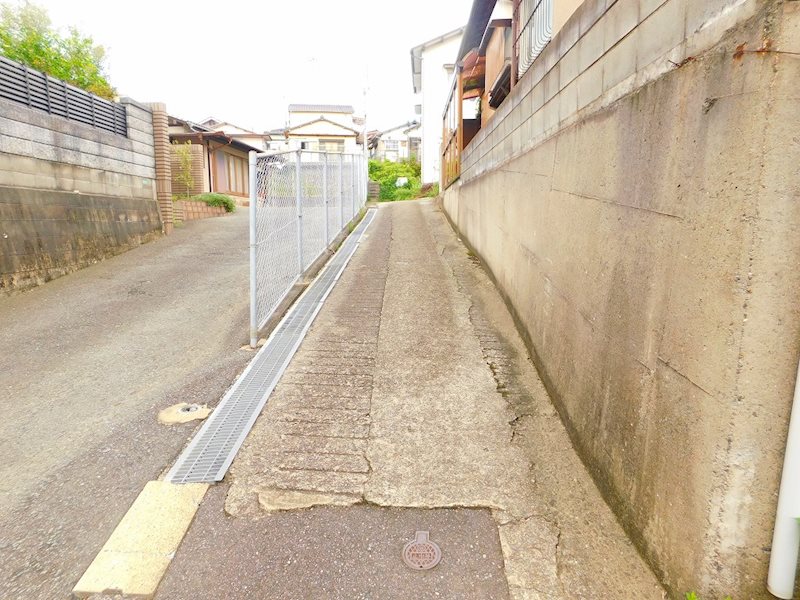 熊谷一丁目土地 現地写真（前面道路含む現地写真）